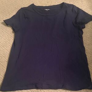 J. Crew Midnight Blue Short Sleeve Tee